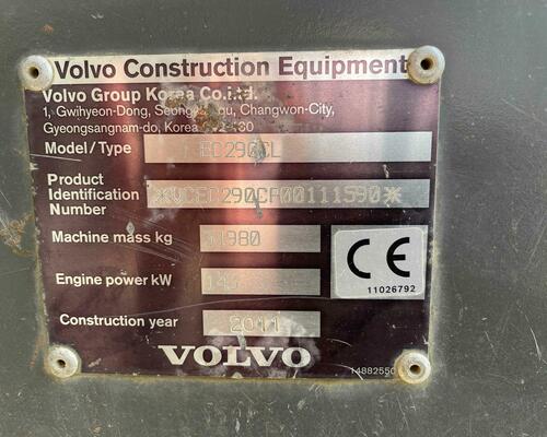 Volvo EC290 CL