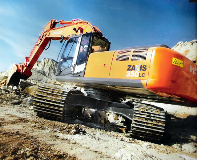 Pásové rypadlo Hitachi Zaxis 350-3