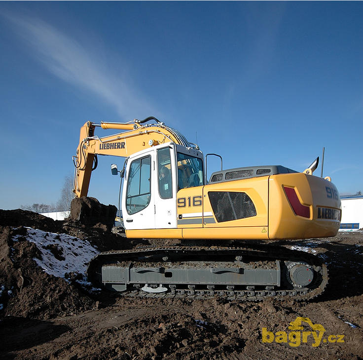 Pásové rypadlo Liebherr R 916 Litronic Classic