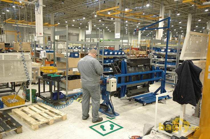 Kompletace pásového podvozku