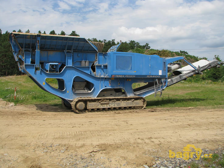 Mobilní drticí linka Terex Pegson XA400