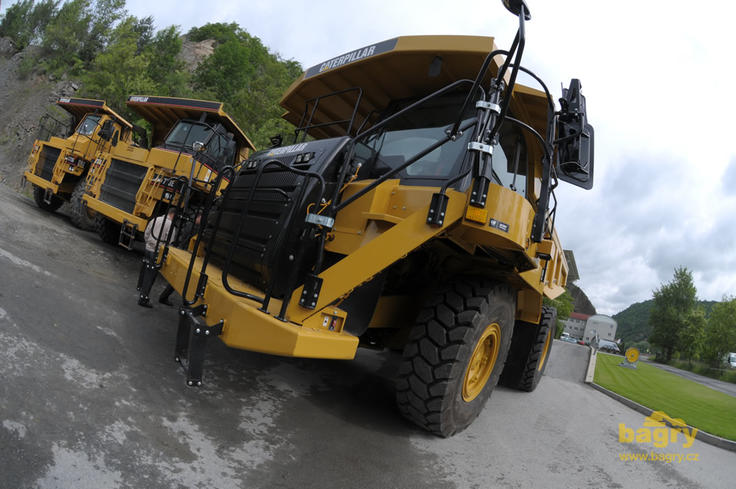 Pevné dempry Caterpillar 773B, 773E a 773F