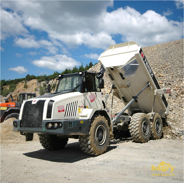 Kloubový dempr Terex TA 300