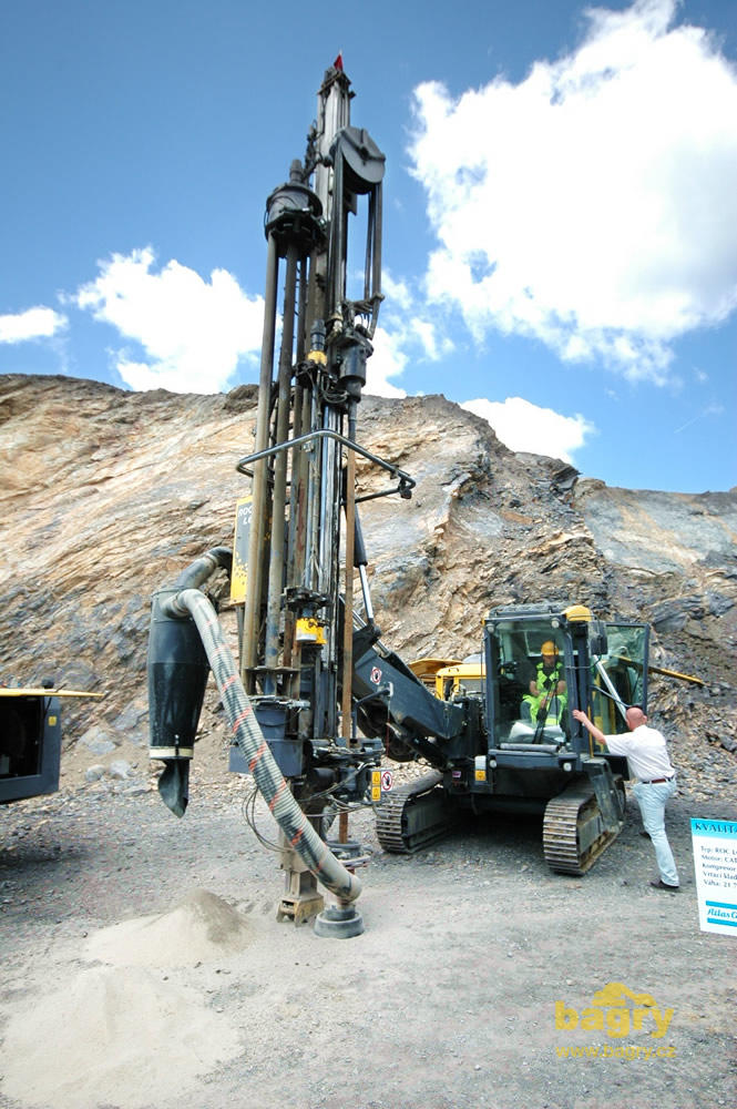Lomová vrtačka Atlas Copco ROC L6 30 firmy EPC ČR