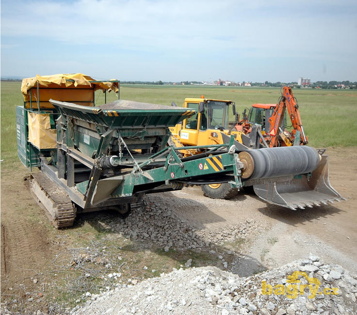 Mobilní drtící jednotka Resta firmy OTR