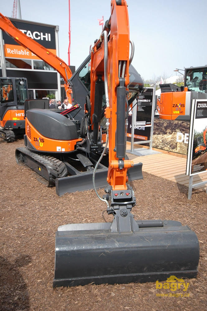 Pásové midirypadlo Hitachi ZX52U-3