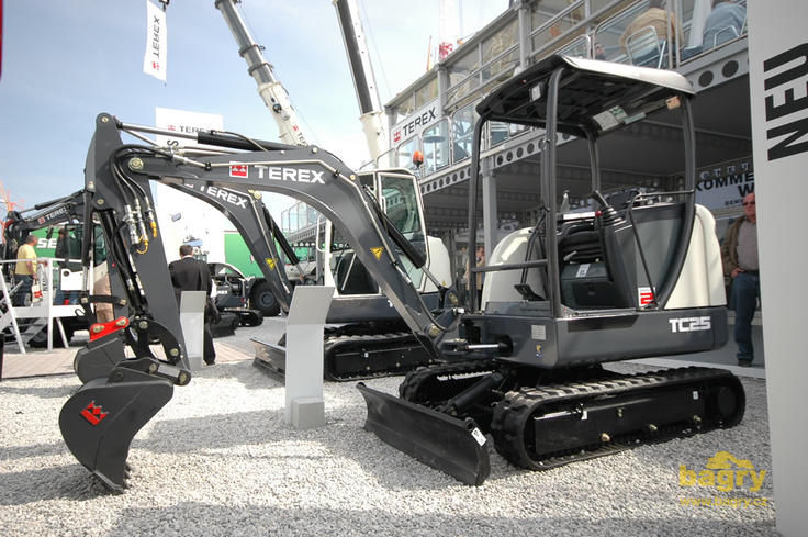 Pásové minirypadlo Terex TC25 Generation 2