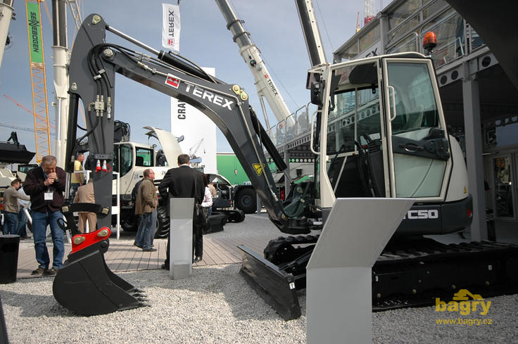 Pásové minirypadlo Terex TC50