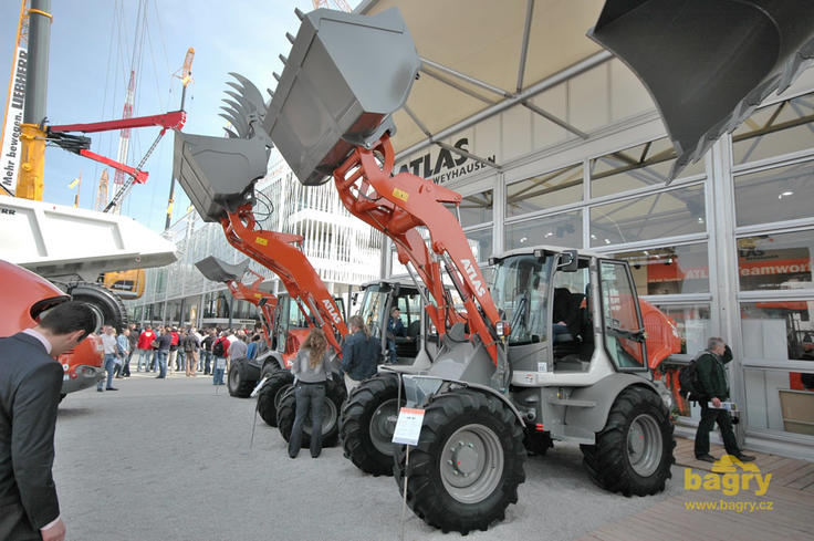 Kolový nakladač Atlas AR 85