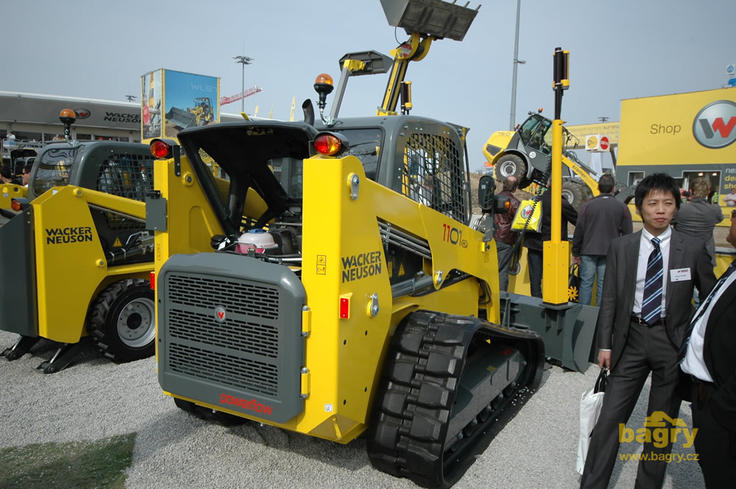 Pásový smykem řízený nakladač Wacker Neuson 1101 CP