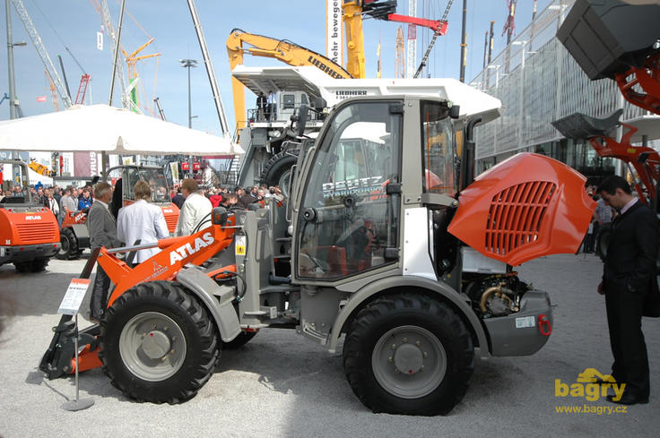 Hybridní kolový nakladač Atlas AR 60 Hybrid II