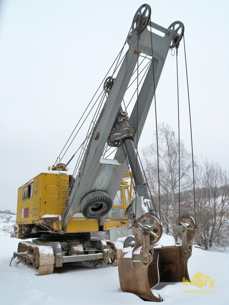 Lanové rypadlo Unex E-303
