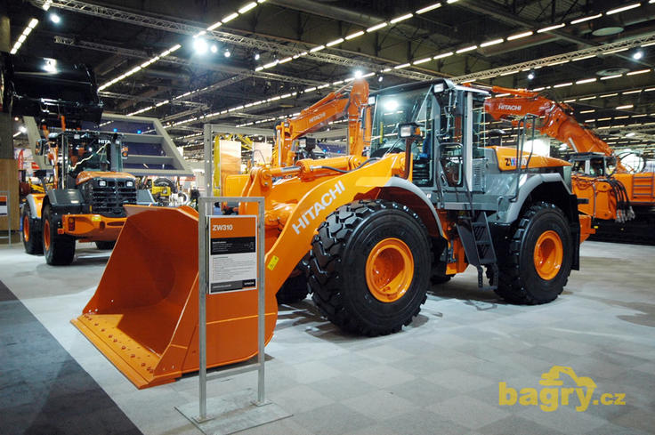 Kolový nakladač Hitachi ZW310