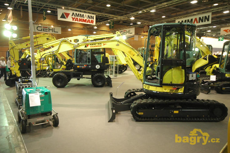 Pásové minirypadlo Ammann Yanmar ViO 50 Universal