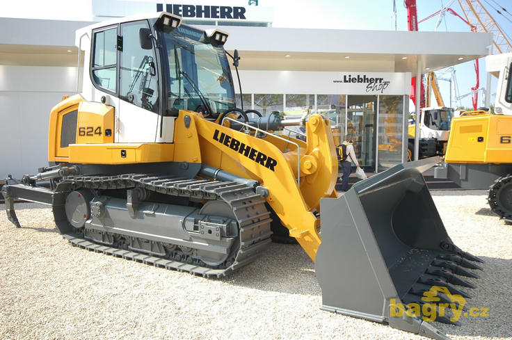Pásový nakladač Liebherr LR 624 Litronic