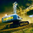 Demoliční rypadlo Komatsu PC 450 s nůžkami Krupp 4000