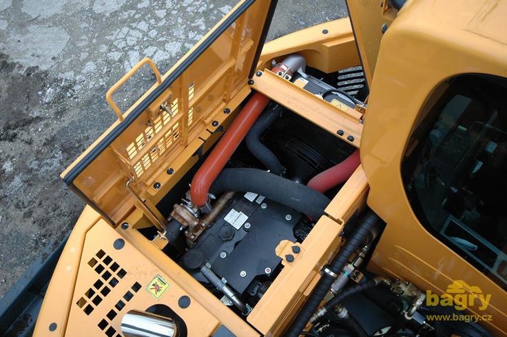 Motor viděný shora