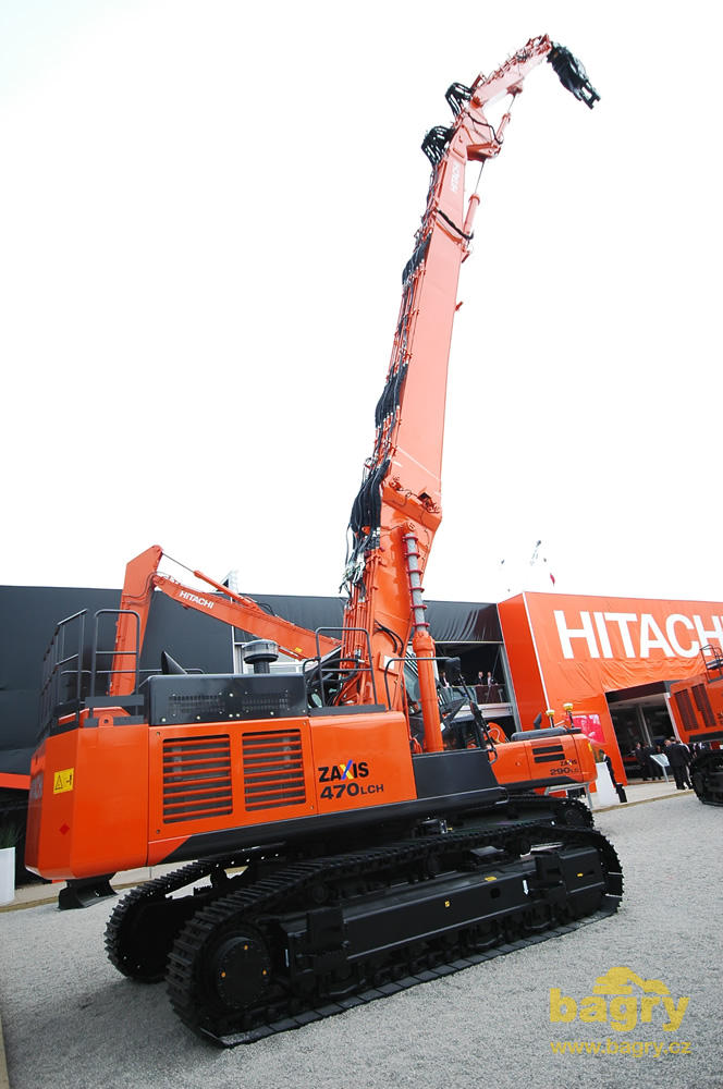 Demoliční rypadlo Hitachi Zaxis 470 LCH