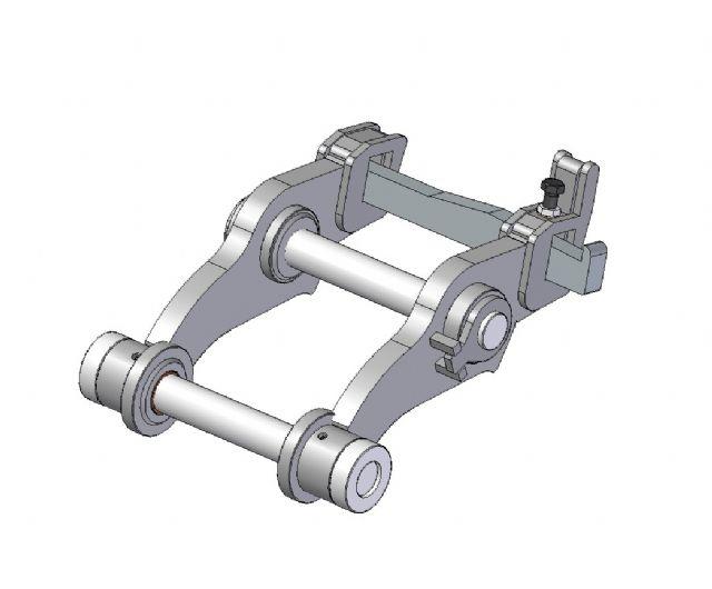 Mechanicky ovládaný rychloupínač švédské firmy SMP Parts AB