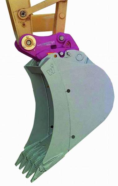 Upnutí lžíce rychloupínačem Winkelbauer Multi CONNECT ®
