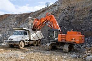 HItachi ZX 470 LCH - Lomy Mořina