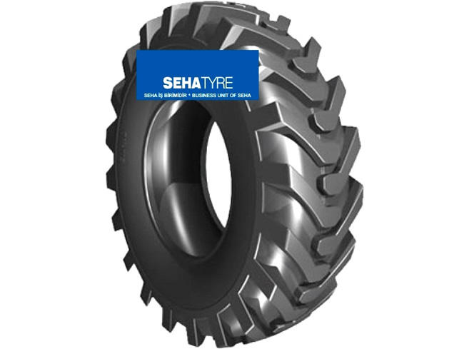 Mands International představuje pneumatiky značky SEHA na rypadlo-nakladače