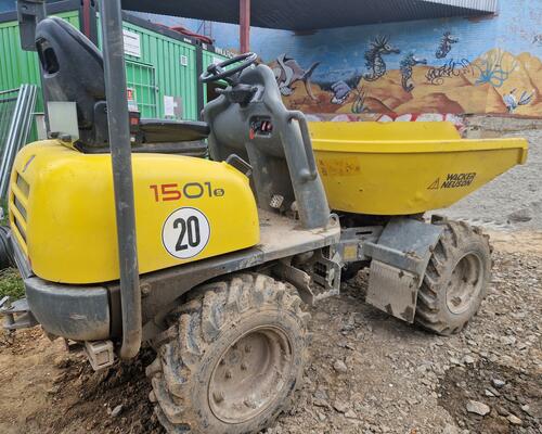 Dumper damper kolový WACKER NEUSON 1501.