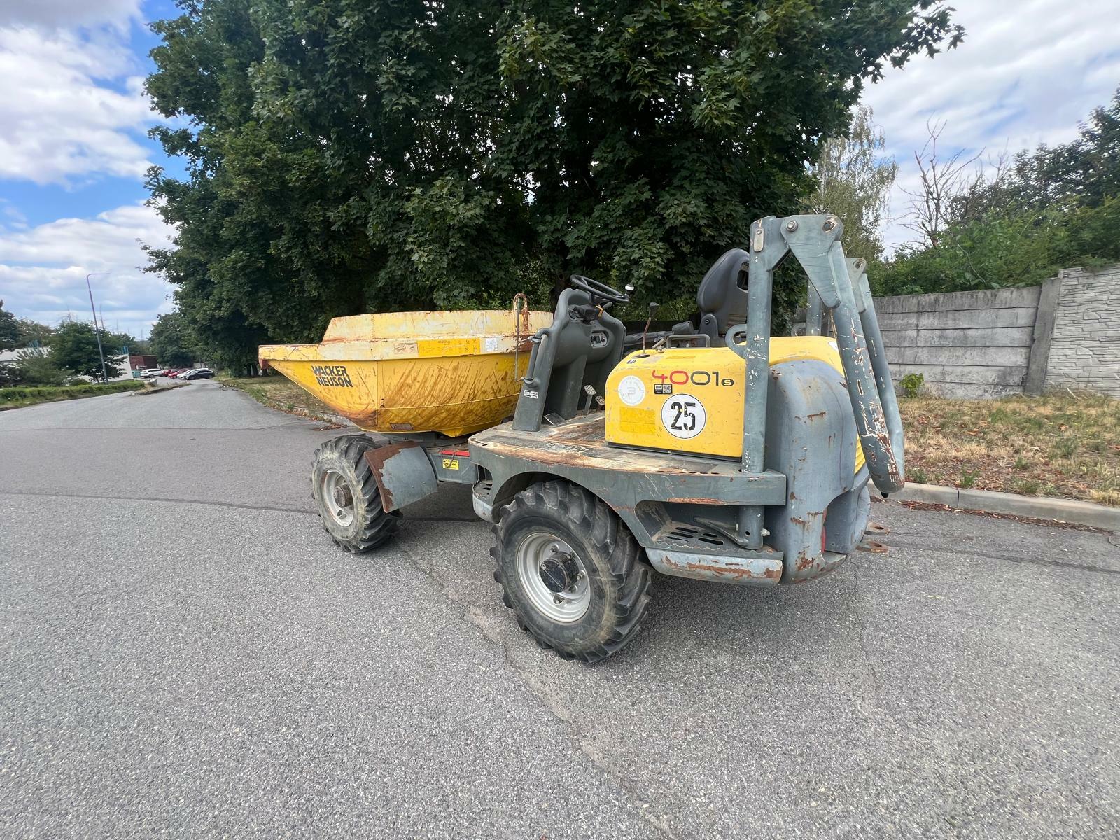 dumper Wacker Neuson 4001S / R.v. 2013 / 4T