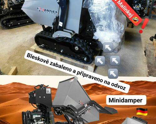   Jansen RD-600S Hydraulický sklápěč