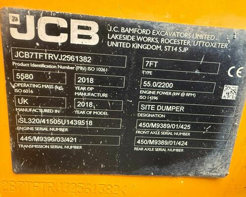 JCB 7FT S KABINOU AKCE VÝPRODEJ
