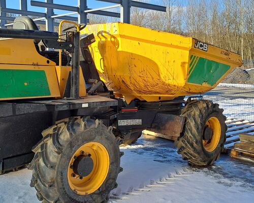 Kolový dumper/dempr JCB 6TST, r.v. 2016, 1799 motohodin