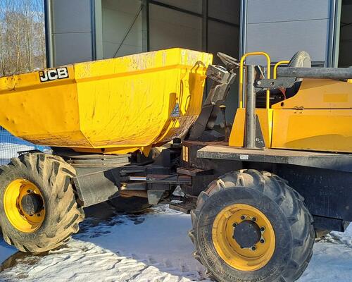 Kolový dumper/dempr JCB 6TST, r.v. 2016, 1799 motohodin