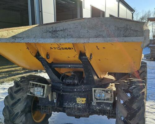 Kolový dumper/dempr JCB 6TST, r.v. 2016, 1799 motohodin