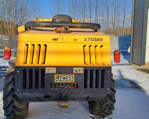 Kolový dumper/dempr JCB 6TST, r.v. 2016, 1799 motohodin