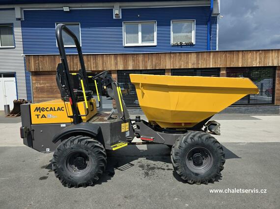 Kolový dumper/dempr Mecalac TA3 SH, r.v. 2020, 499 motohodin