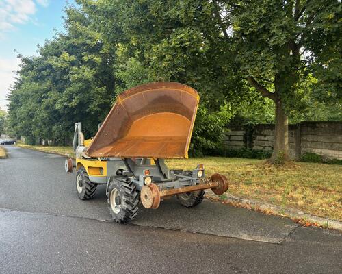 Kolový dumper / dempr na koleje 2.7t