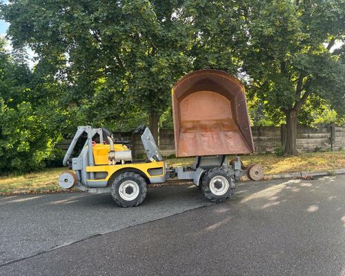 Kolový dumper / dempr na koleje 2.7t