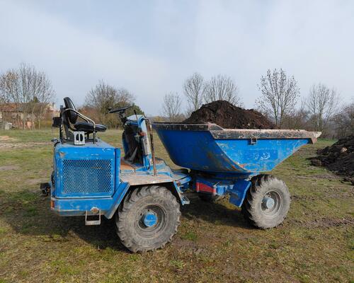 Kolový dumper / dempr Rubag / 4.5T 