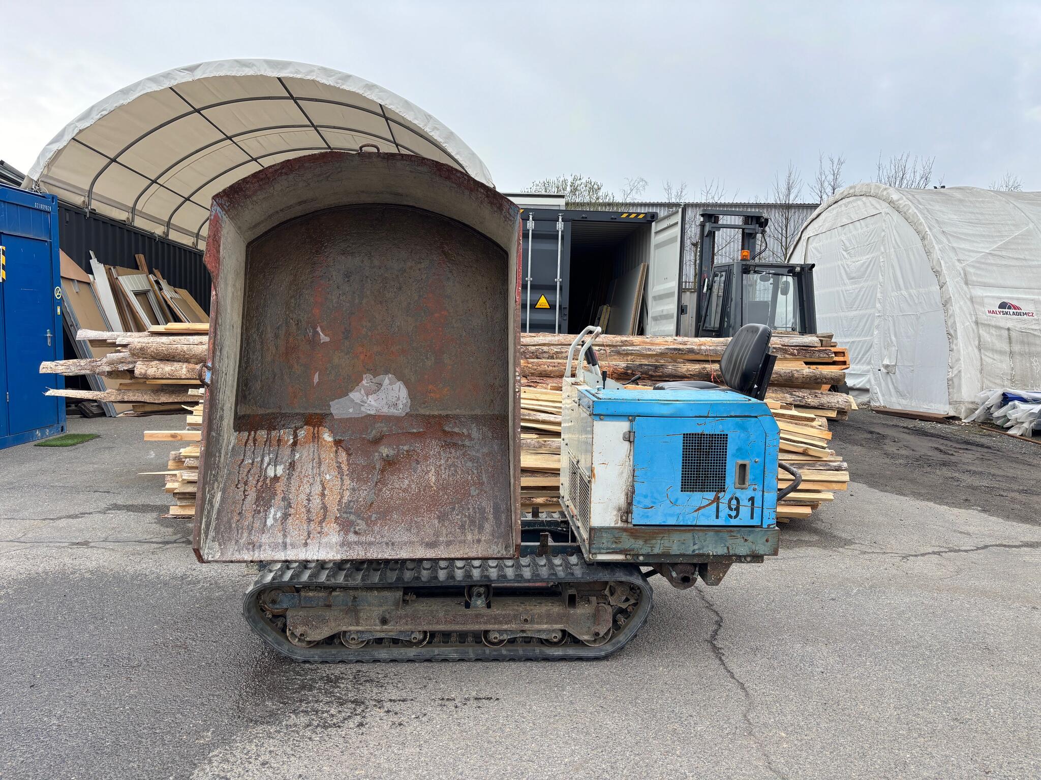 Pásový dumper Yamaguchi WB1500 / 3stranný / 1.5t