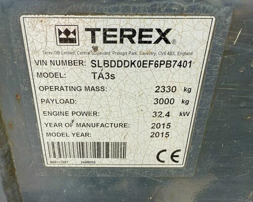 TEREX TA3s