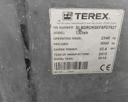 TEREX TA3SH Hydrostatická převodovka
