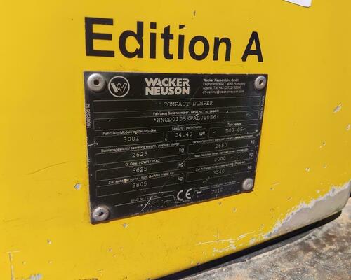 Wacker Neuson 3001S Hydro