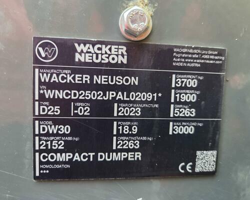 Wacker Neuson DW30
