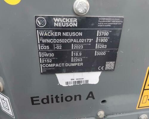 Wacker Neuson DW30