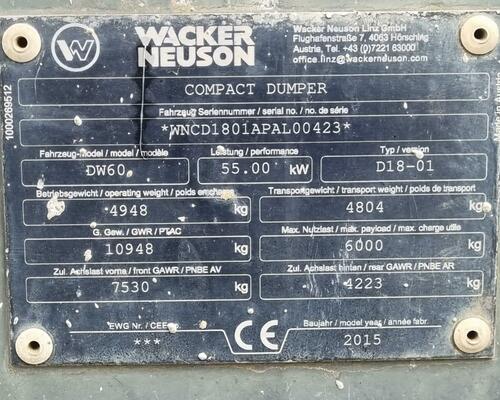 WACKER NEUSON DW60