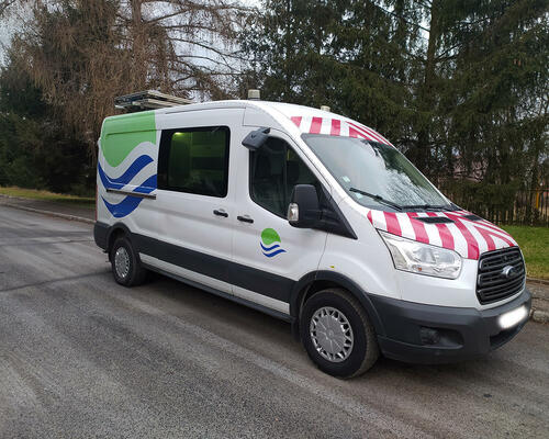 Pojízdná dílna s vestavbou Ford Transit 155PS