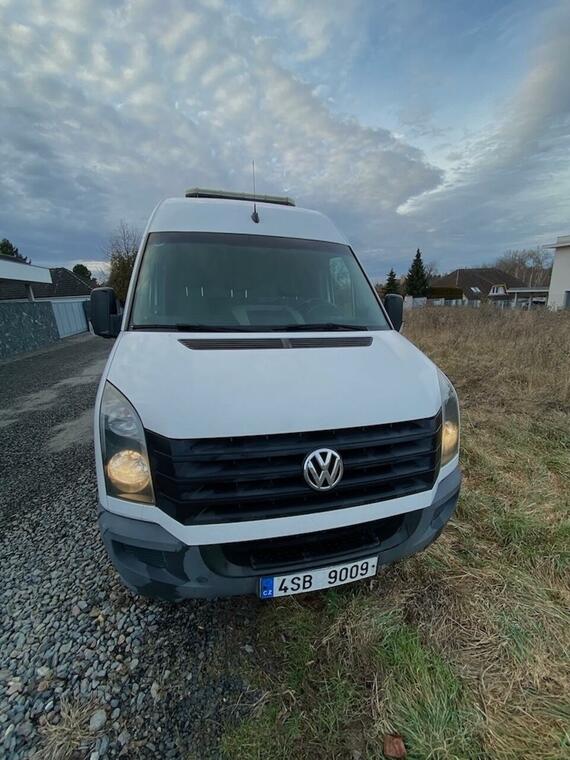 VW crafter - servisní vozidlo - výbava sortimo 