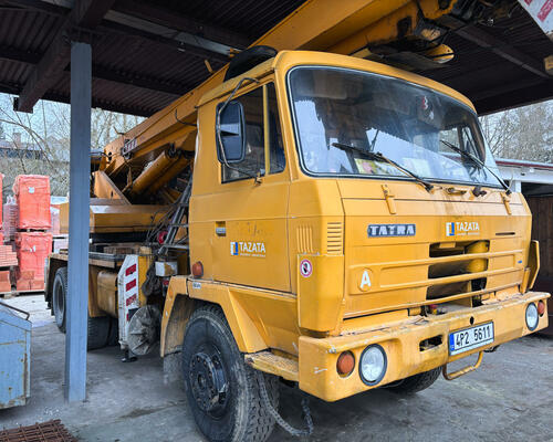 Autojeřáb TATRA 815 6x6 AD 20T