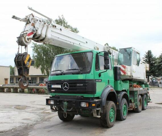 Mercedes 3538 + Liebherr LTF 1040