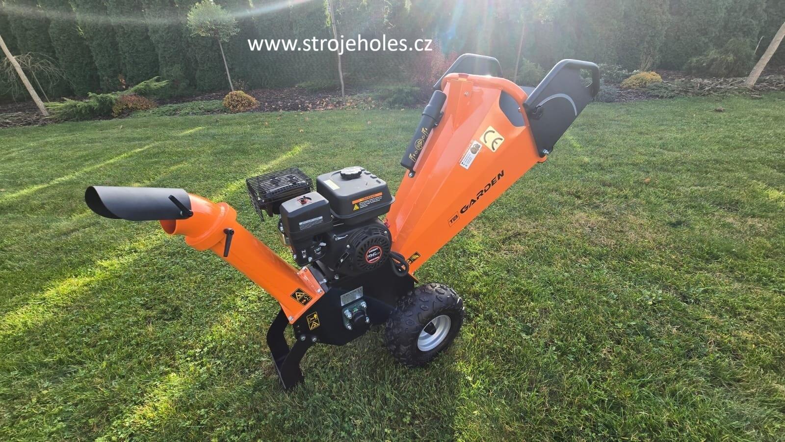 Benzínový štěpkovač GS650 6,5 HP, větve až 10 cm